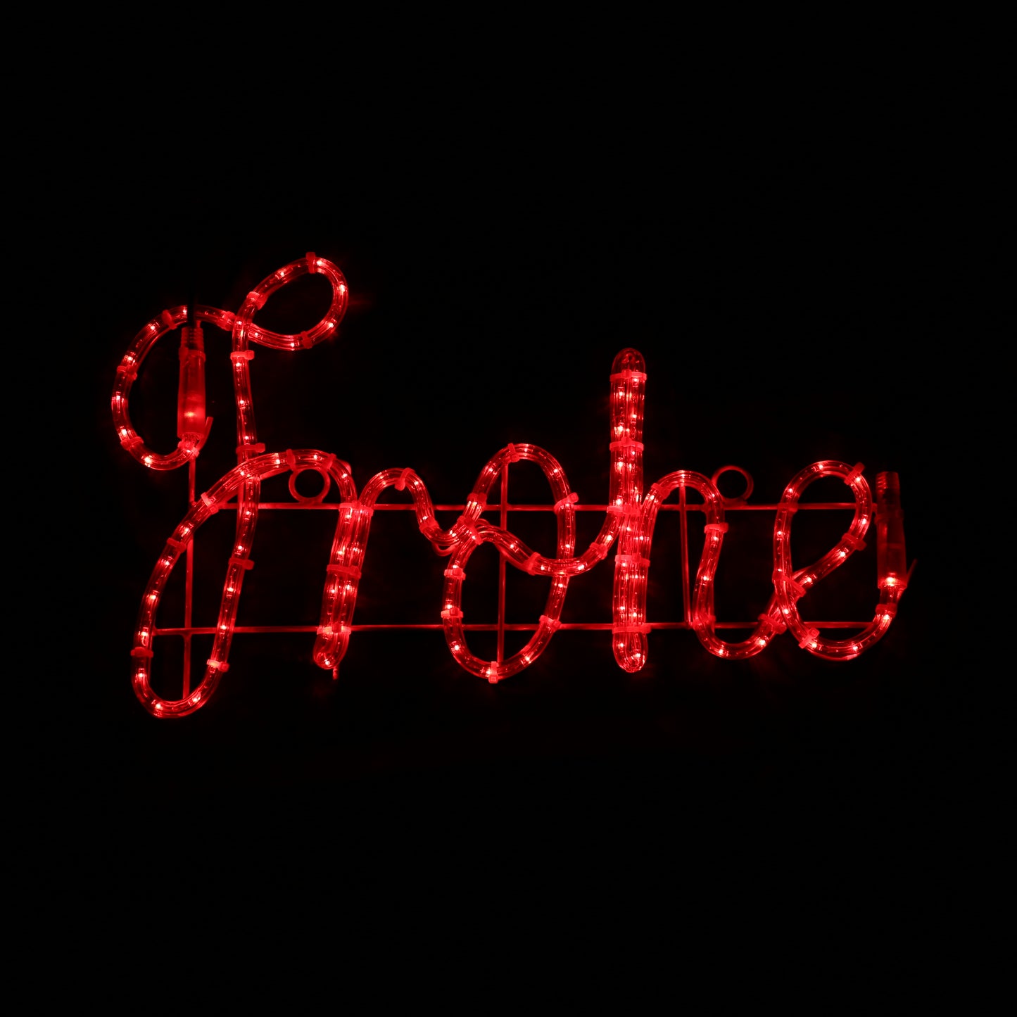 Insegna a LED Frohe Weihnachten