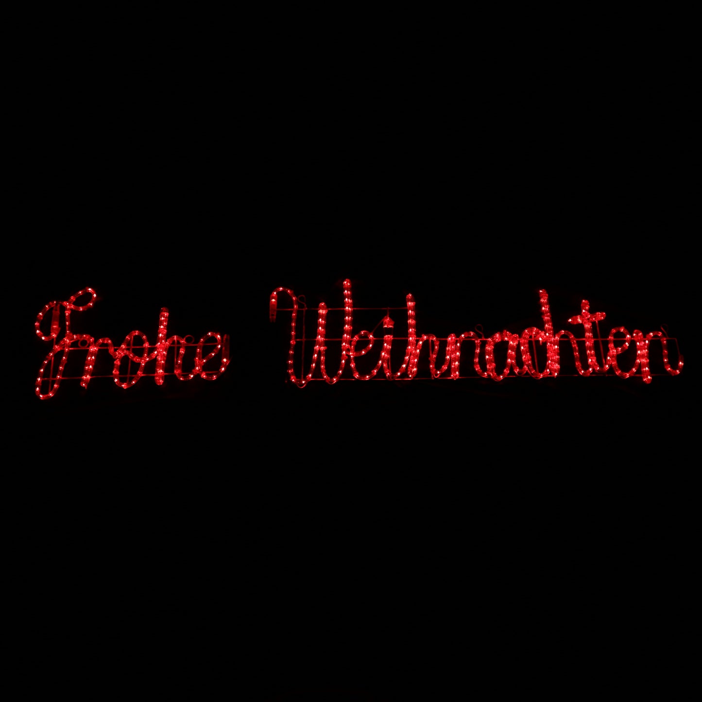 Insegna a LED Frohe Weihnachten