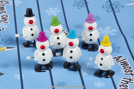 6 pezzi Crackers natalizi - 30 cm - Snowmen