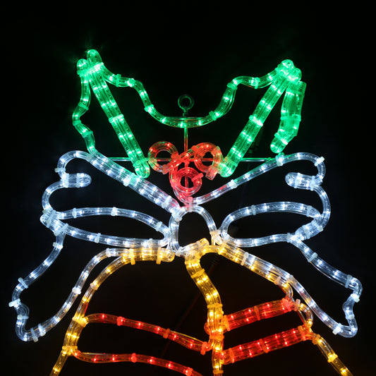 Bell - Figura a LED in molti colori - 55x65cm