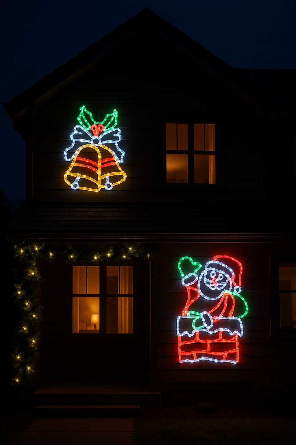 LED Motifs vs String Lights – Which Christmas Decoration Should You Choose? - Santa's Light Shop