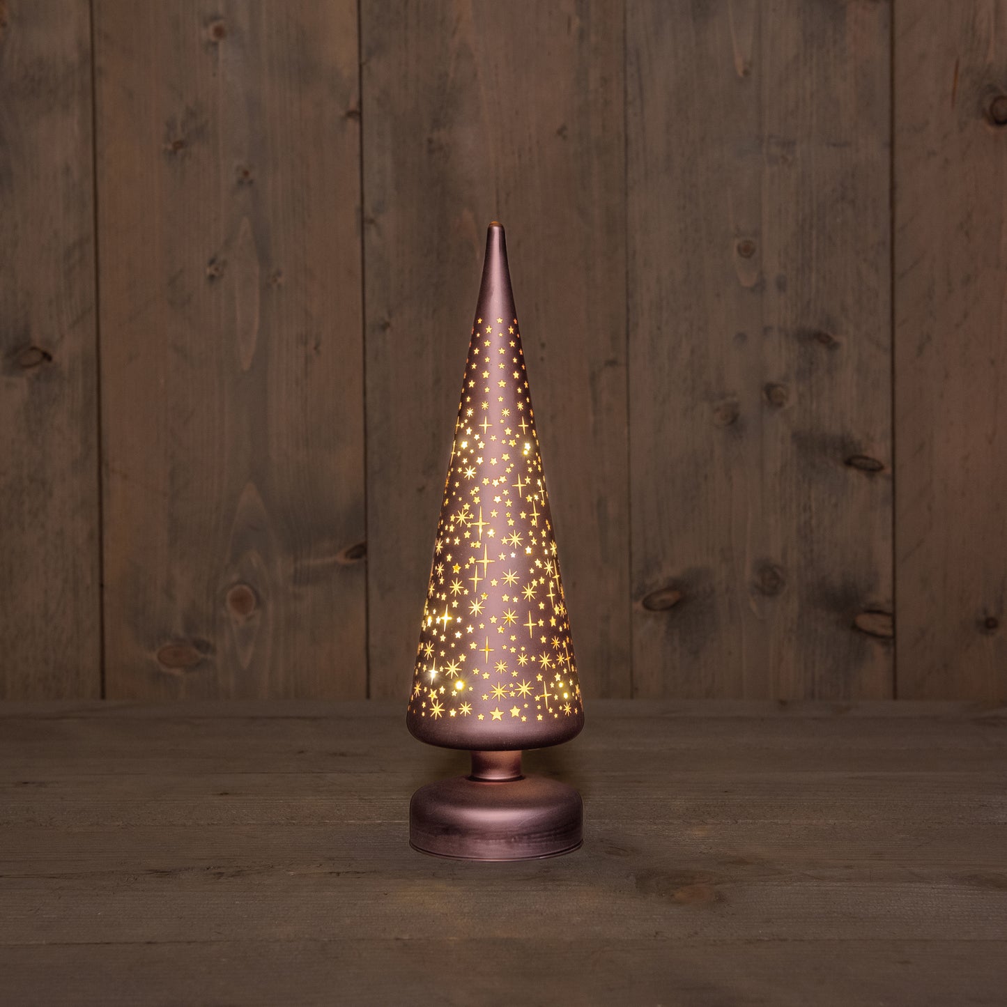 matt bronze Christmas lamp light