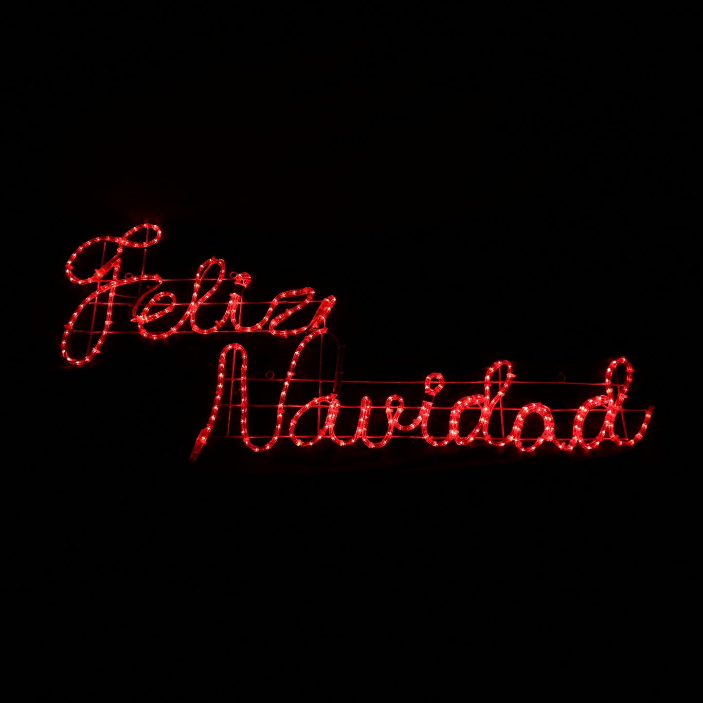 Insegna LED Feliz Navidad - 44x183 cm