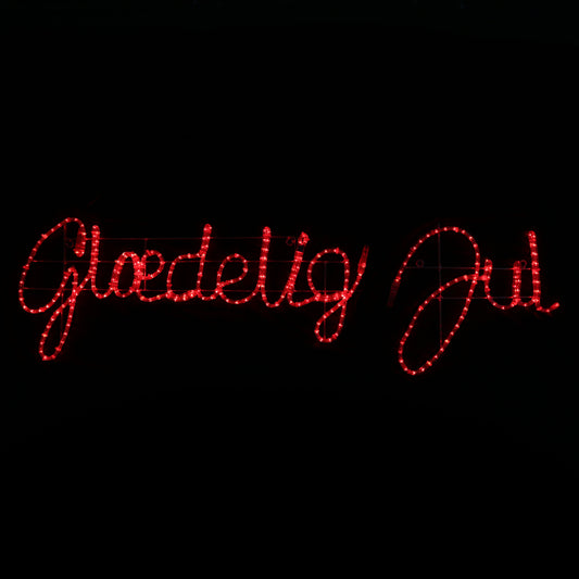 Glædelig jul - LED Sign Outdoor Christmas light