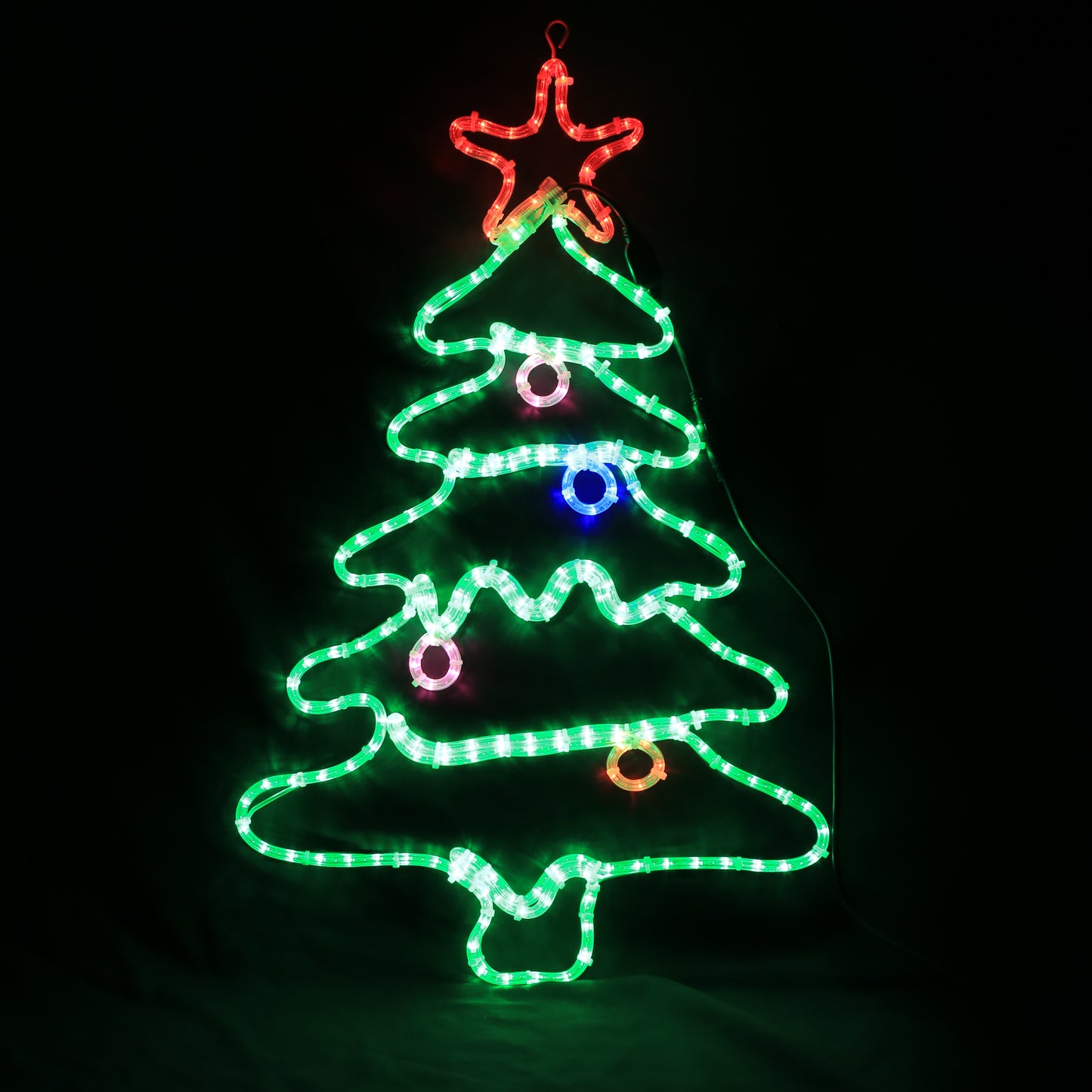 Luce natalizia - Albero di Natale a LED - 57x90 cm