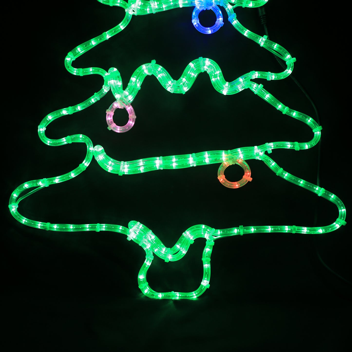 Luce natalizia - Albero di Natale a LED - 57x90 cm