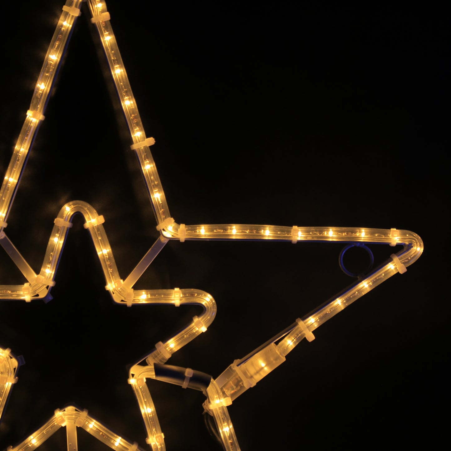 Luce Natalizia 2 Stelle 57x55 - LED da esterno
