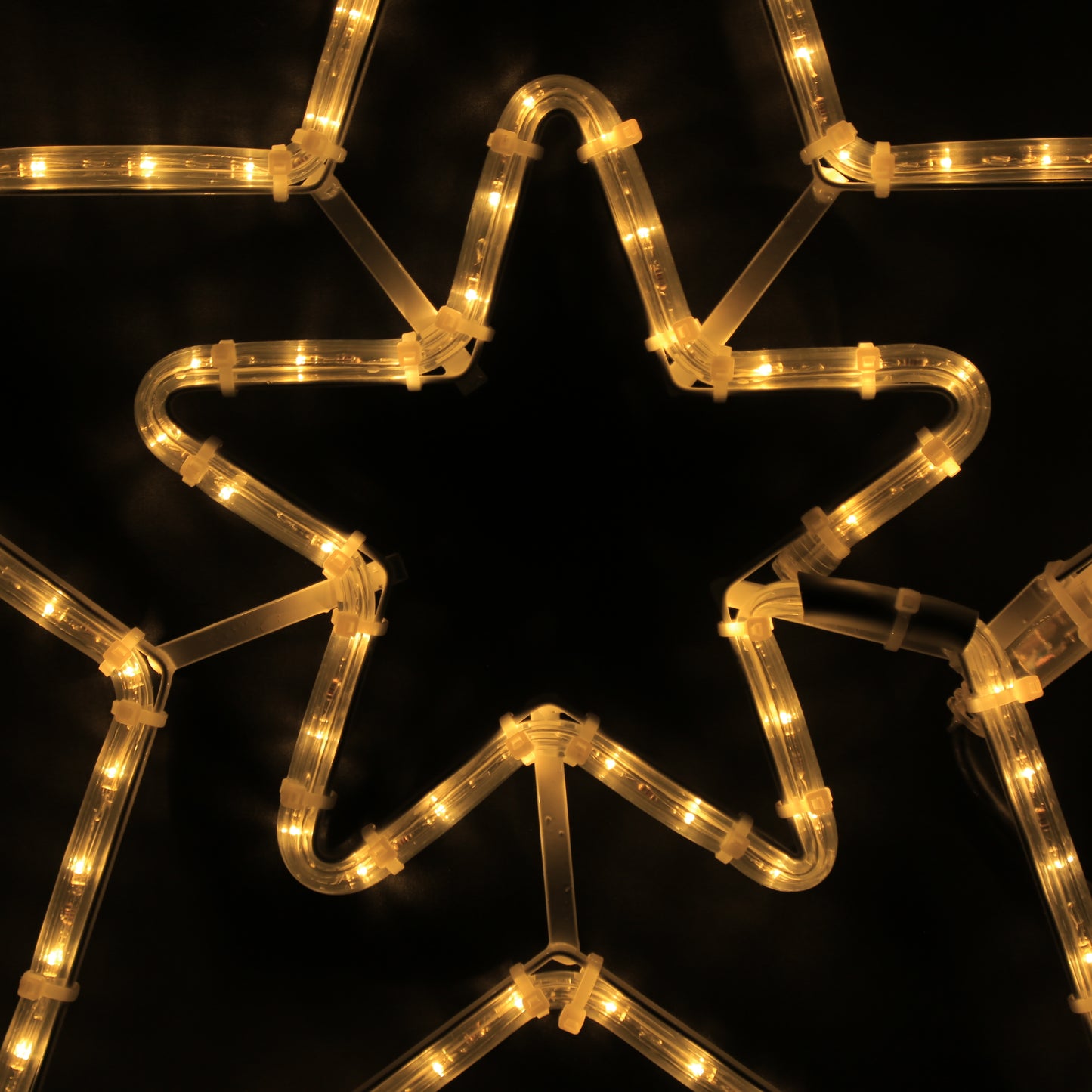 Luce Natalizia 2 Stelle 57x55 - LED da esterno
